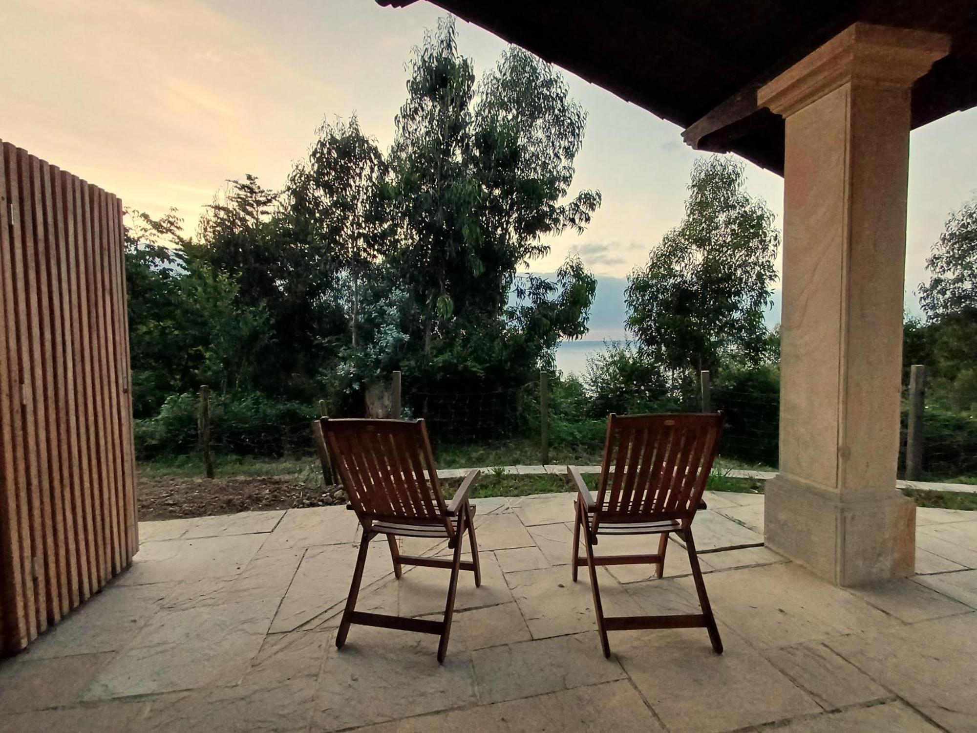 Amplio Apartamento Con Jardin En Villa Haritza Con Vistas Al Mar Ea Kültér fotó