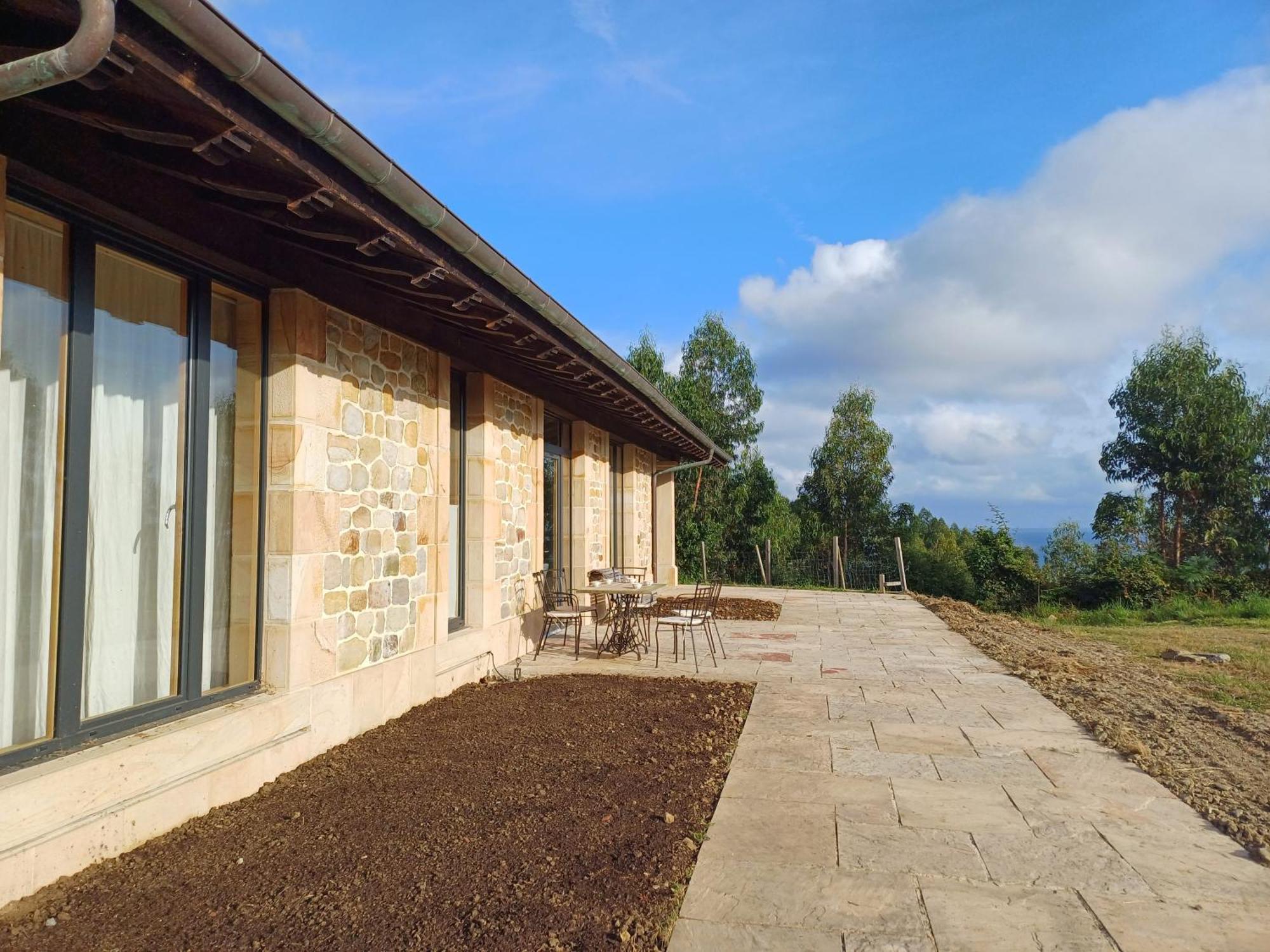 Amplio Apartamento Con Jardin En Villa Haritza Con Vistas Al Mar Ea Kültér fotó