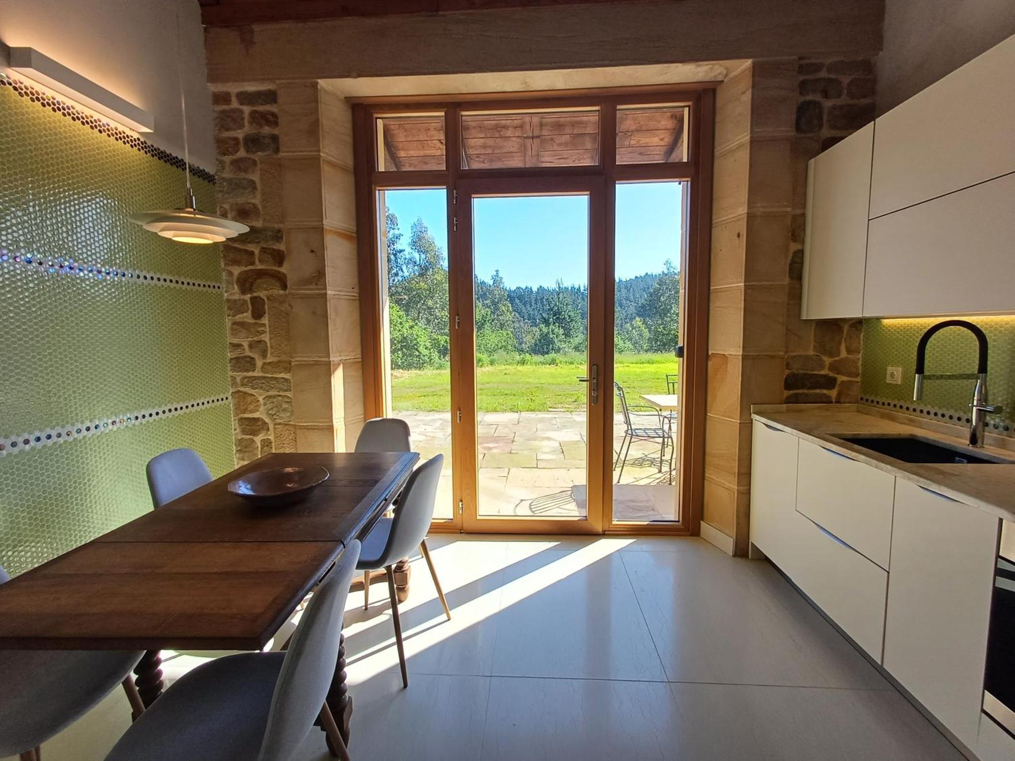 Amplio Apartamento Con Jardin En Villa Haritza Con Vistas Al Mar Ea Kültér fotó